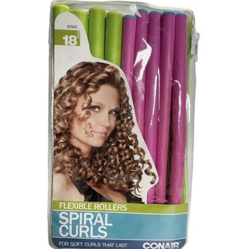 Conair Spiral Rollers,18 Count, NIP